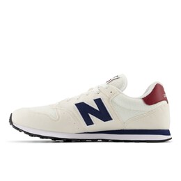 New Balance: Белые кроссовки  500