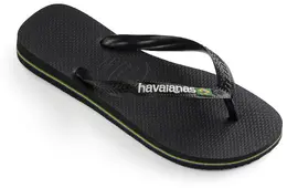 Havaianas: Чёрные шлёпанцы 