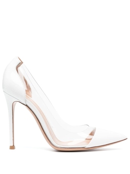 Gianvito Rossi: Белые туфли  Plexi 105