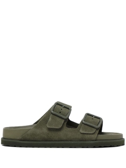 Birkenstock: Зелёные сандалии  Arizona