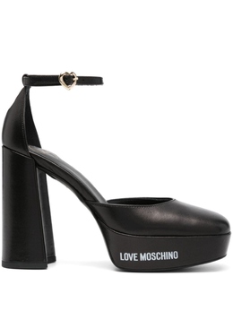 LOVE MOSCHINO: Чёрные туфли 