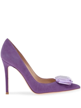 Gianvito Rossi: Фиолетовые туфли 