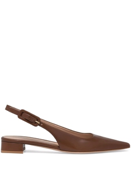 Gianvito Rossi: Коричневые туфли 