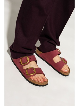 Birkenstock: Красные сандалии 