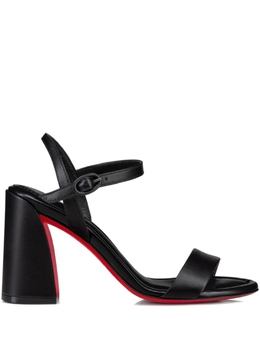 Christian Louboutin: Чёрные сандалии 