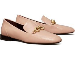 Tory Burch: Розовые лоферы  Jessa