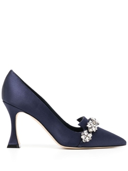 Manolo Blahnik: Синие туфли 