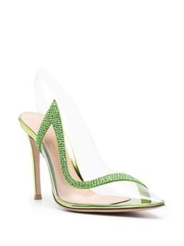 Gianvito Rossi: Зелёные туфли 