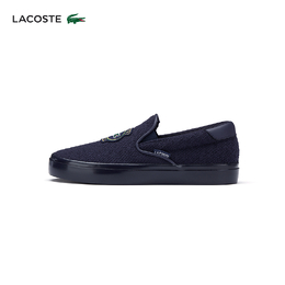 Lacoste: Тёмные кроссовки 