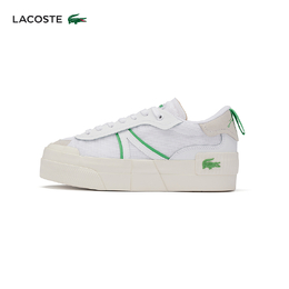 Lacoste: Белые кроссовки 