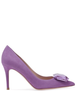 Gianvito Rossi: Фиолетовые туфли 