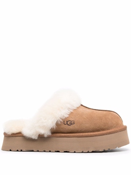 UGG: Бежевые мокасины  Disquette