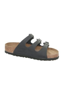 Birkenstock: Чёрные сабо 