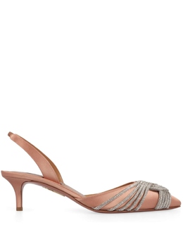 Aquazzura: Розовые туфли 