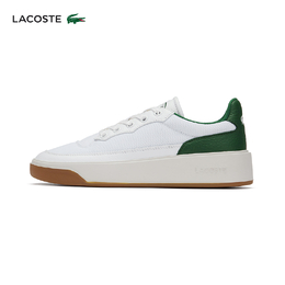 Lacoste: Белые кроссовки 