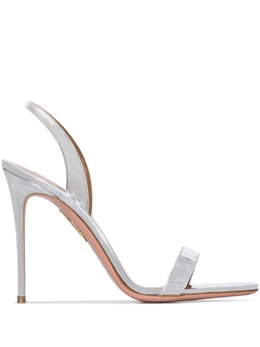 Aquazzura: Прозрачные босоножки  So Nude 105