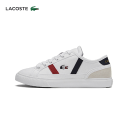 Lacoste: Белые кроссовки 