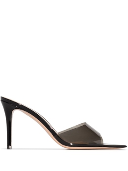 Gianvito Rossi: Чёрные сабо  Elle 85