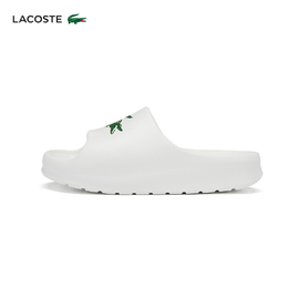 Lacoste: Белые кроссовки 