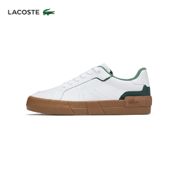 Lacoste: Белые кроссовки 