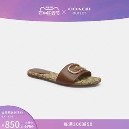 Coach: Коричневые сандалии 