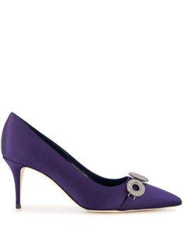 Manolo Blahnik: Фиолетовые туфли 