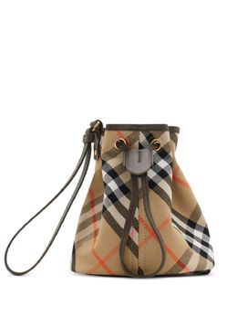 Burberry: Бежевая сумка 