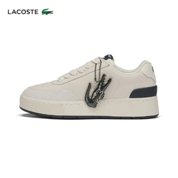 Lacoste: Белые кроссовки 