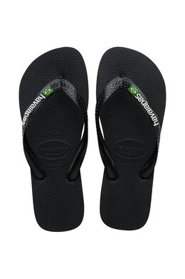 Havaianas: Чёрные шлёпанцы 