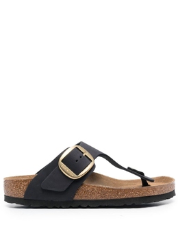 Birkenstock: Чёрные сандалии  Gizeh