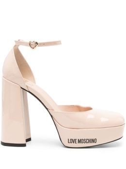 LOVE MOSCHINO: Розовые туфли 