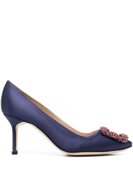 Manolo Blahnik: Синие туфли  Hangisi 70