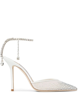 JIMMY CHOO: Белые туфли  Saeda 100