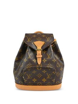 Louis Vuitton Pre-Owned: Коричневый рюкзак 