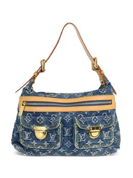 Louis Vuitton Pre-Owned: Голубая сумка 
