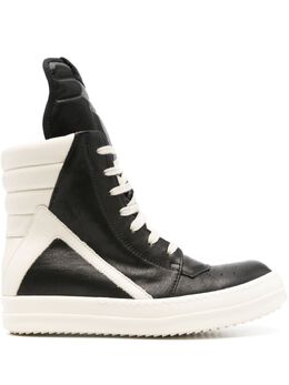 Rick Owens: Чёрные кроссовки  Geobasket