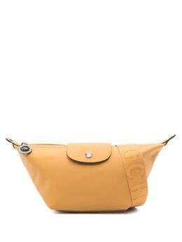 Longchamp: Жёлтая сумка  Le Pliage