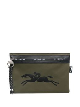 Longchamp: Сумка  Le Pliage цвета хаки