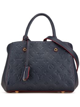 Louis Vuitton Pre-Owned: Голубая сумка 