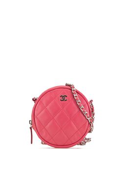 CHANEL Pre-Owned: Розовый клатч 