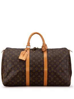 Louis Vuitton Pre-Owned: Коричневая сумка 