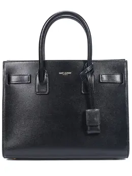 SAINT LAURENT: Чёрная сумка  Sac de Jour