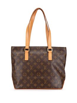 Louis Vuitton Pre-Owned: Коричневая сумка-шоппер 