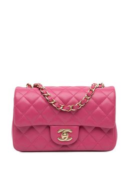 CHANEL Pre-Owned: Розовая сумка через плечо 