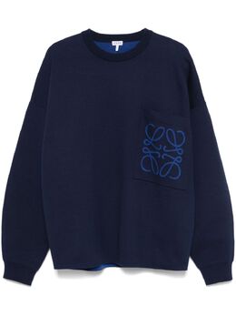 LOEWE: Свитер  Anagram с карманами