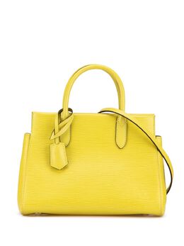 Louis Vuitton Pre-Owned: Жёлтая сумка 