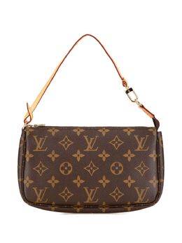 Louis Vuitton Pre-Owned: Коричневая сумка 