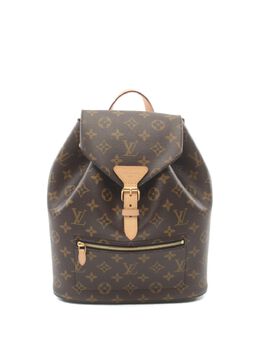 Louis Vuitton Pre-Owned: Коричневый рюкзак 