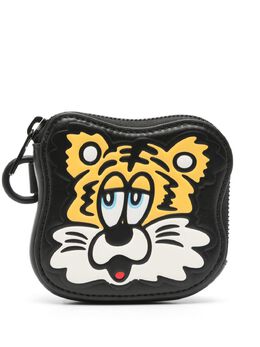 Kenzo: Чёрный кошелёк  Tiger Head