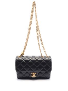 CHANEL Pre-Owned: Чёрная сумка 